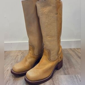 Vintage Frye Campus 14L Banana Sz 7